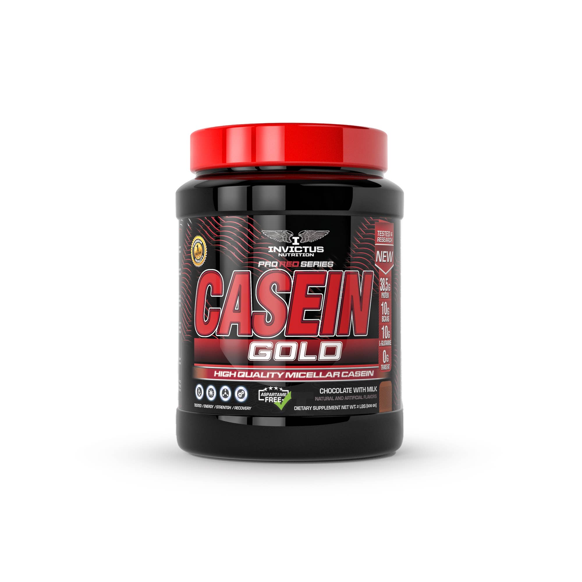 HYPERTROPHY NUTRITION – Proteína/Superalimento em pó por atacado – CASEÍNA GOLD | 908 G
