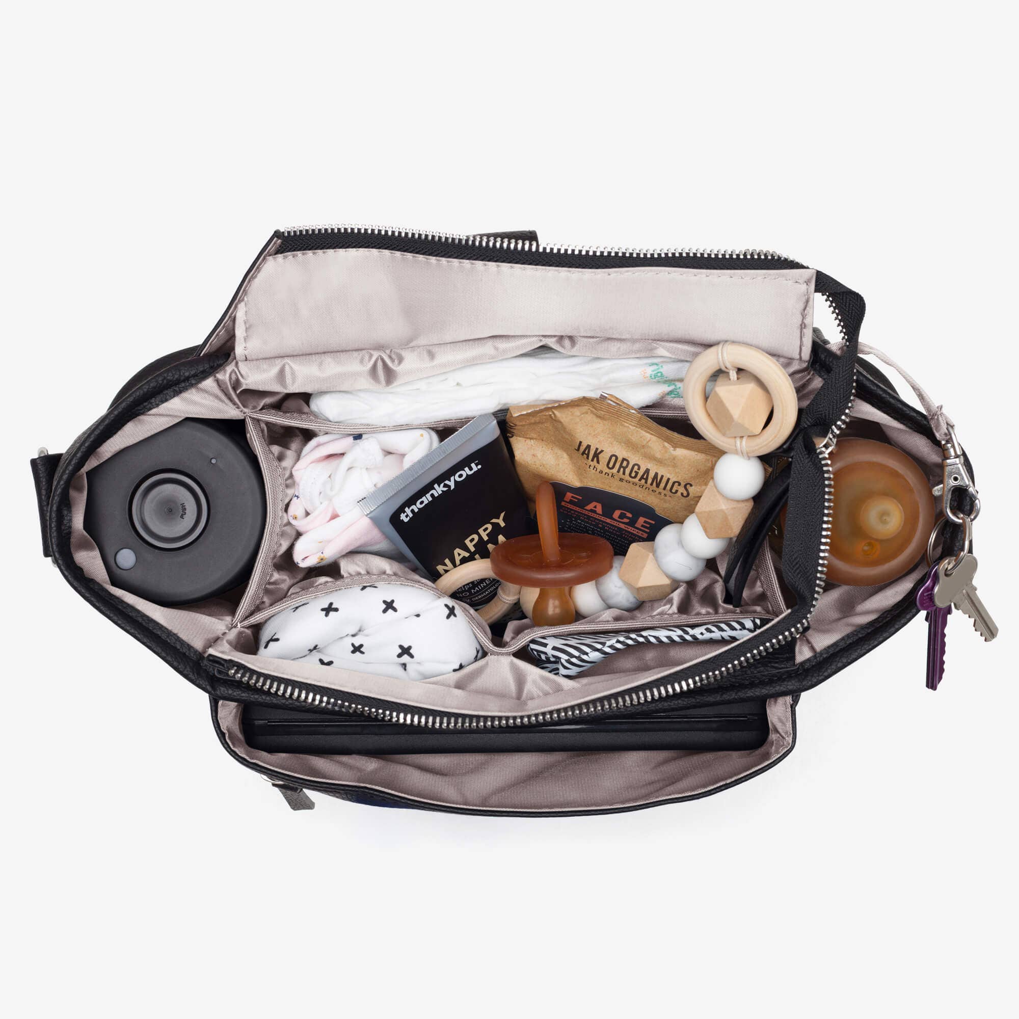 VANCHI – wholesale Skötväska - Baby – VANCHI Barnvagn Caddy - Svart11