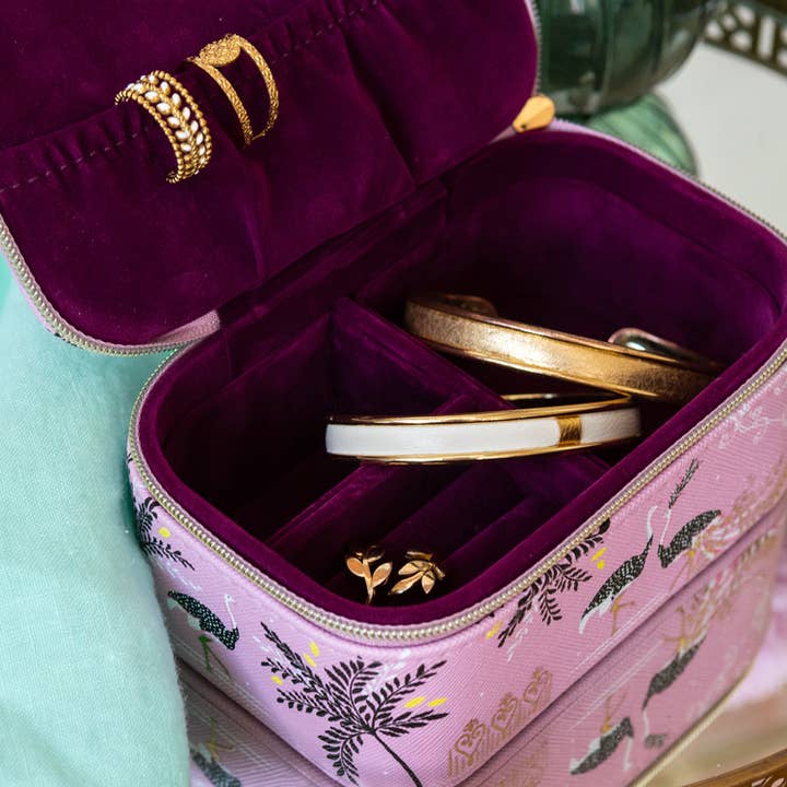 Portico Designs – wholesale Jewellery box/organiser – Sara Miller Savannah Jewellery Case2