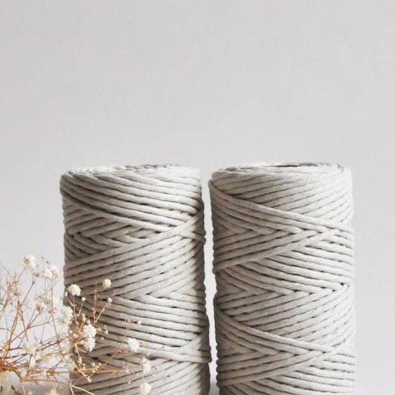California Dreaming Macrame - Wholesale Yarn - 4mm recycled cotton rope | twisted | 100m1