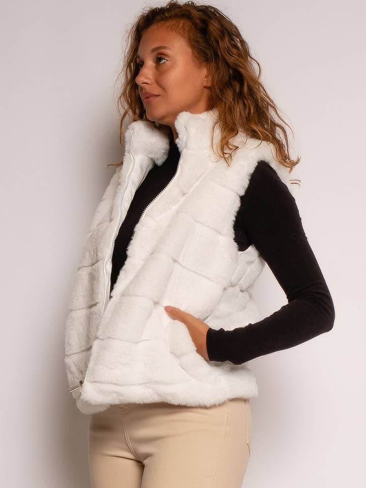 LIL' MOON - Wholesale Outerwear Vest - Women's - Vest #25511740