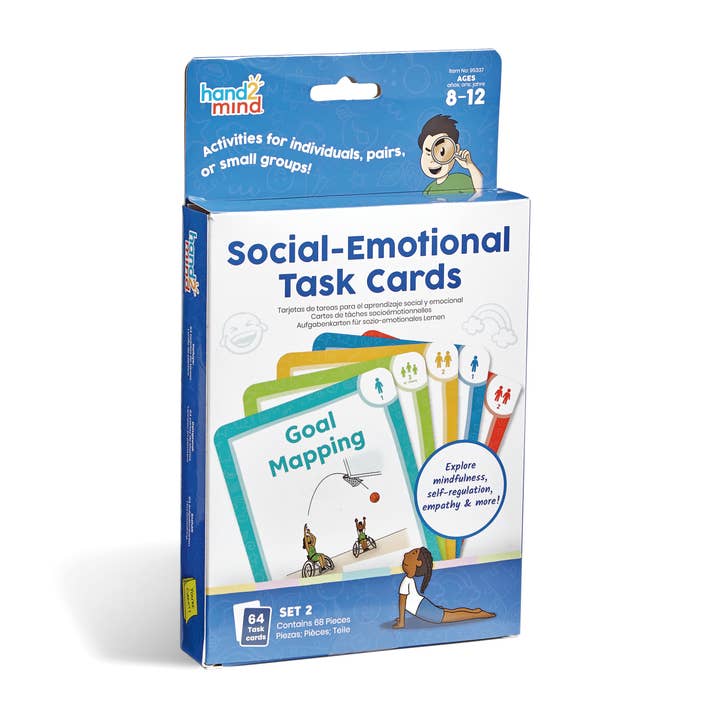 Social-emotional Task Cards, Ages 8+ for wholesale by Learning Resources