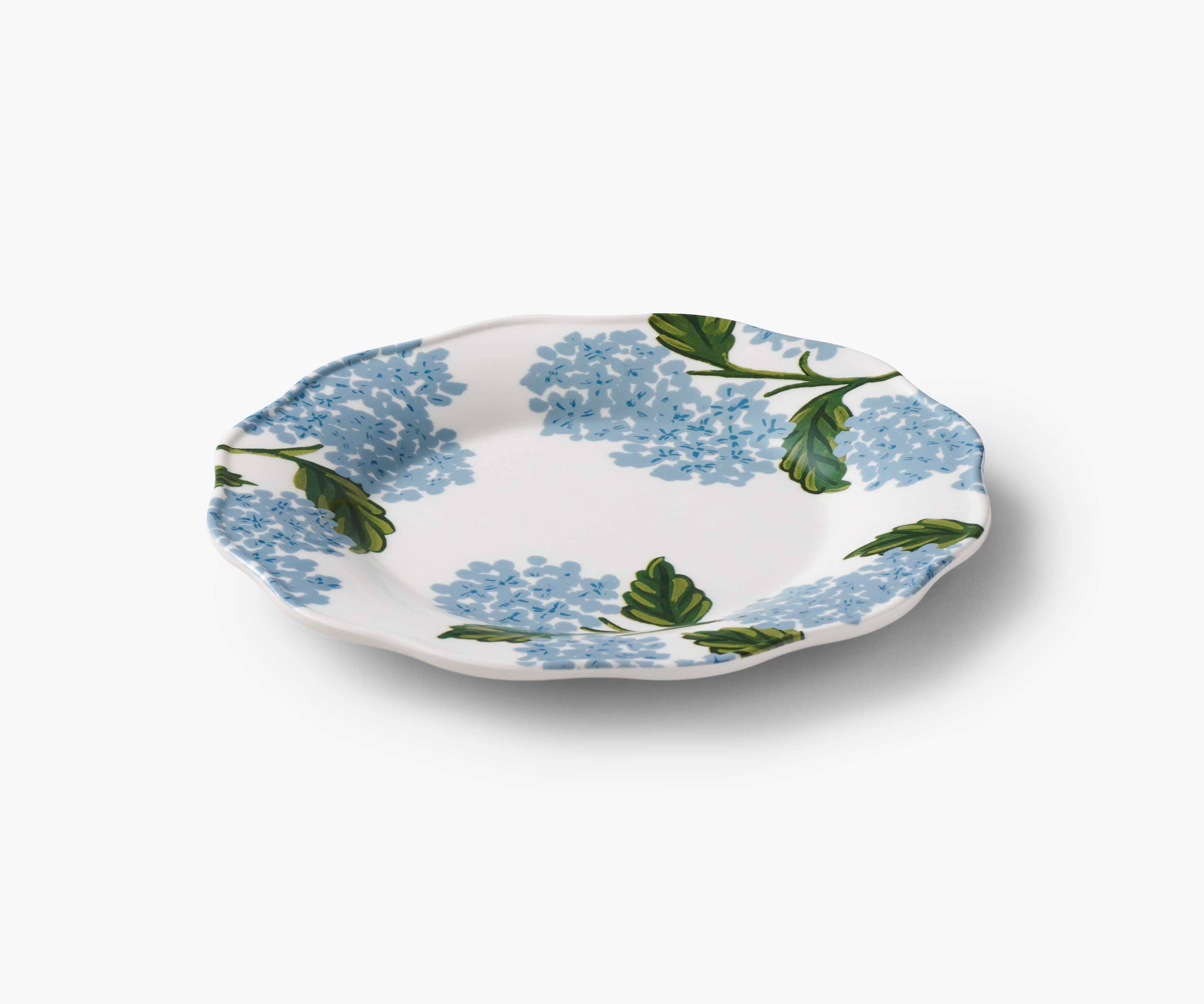 Rifle Paper Co. - Wholesale Dinner Plate - Hydrangea Melamine Dessert Plates2