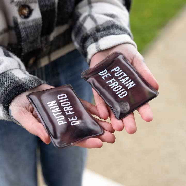 Fisura - Wholesale Hand Warmer - "Putain de Froid" Hand Warmer Black2