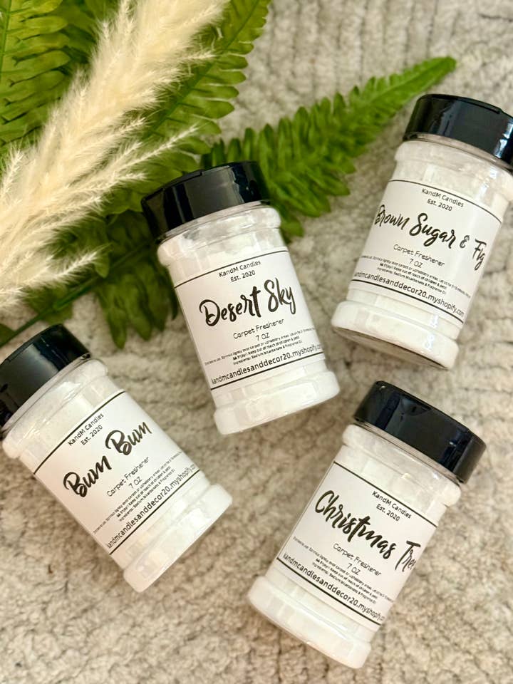 7 Oz Carpet Freshner for wholesale by KandM Candles and Decor