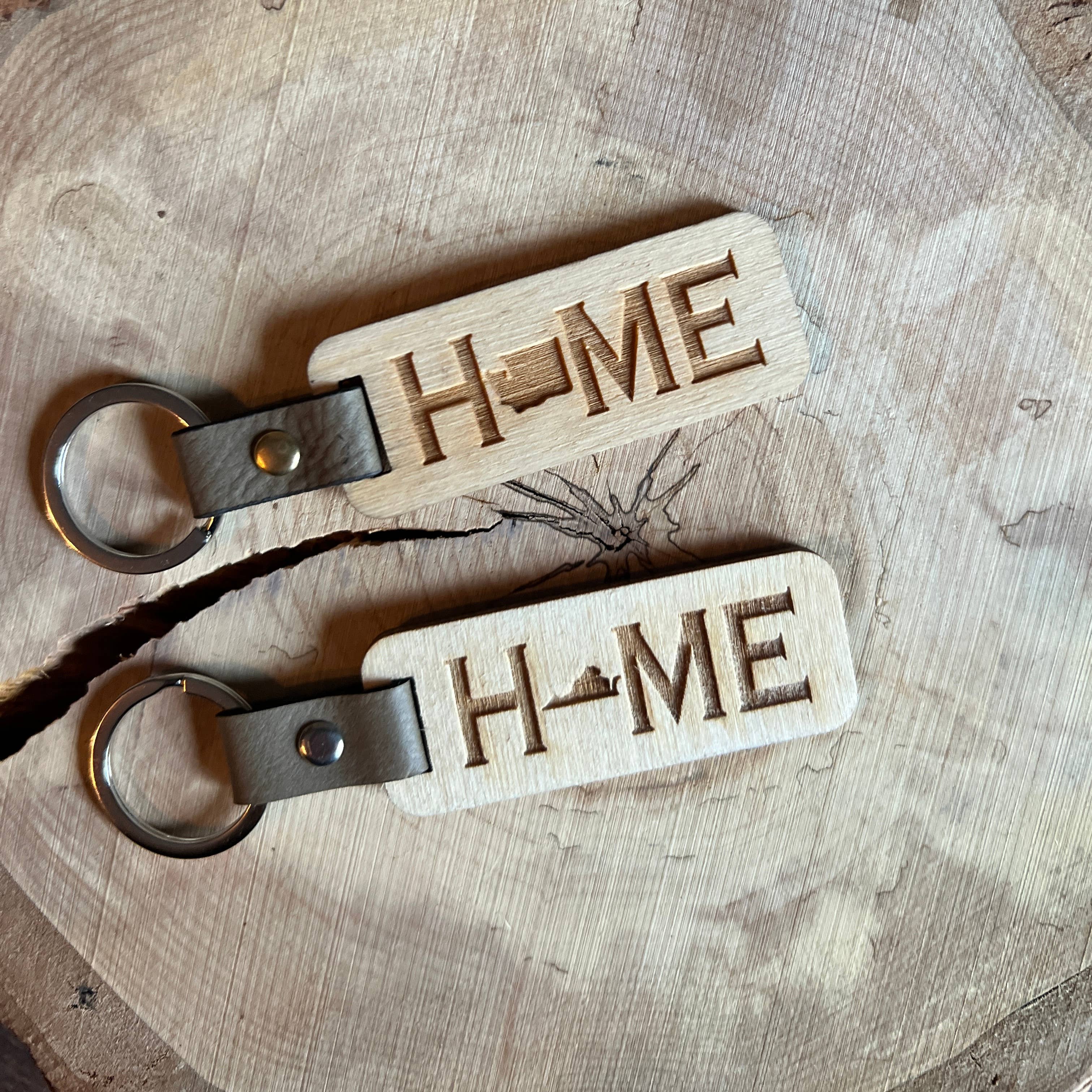 Chamness' Crafty Corner - Wholesale Keychain - Unisex - Keychain with Leather Strap 3