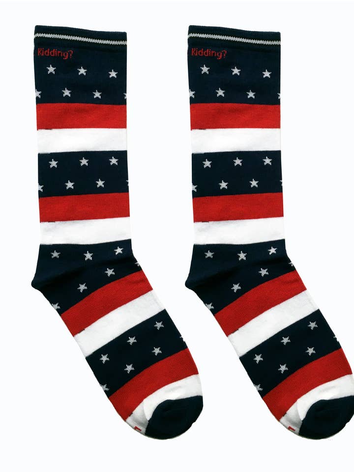 Stars & Stripes Socken für den Großhandel von Are You Kidding Socks