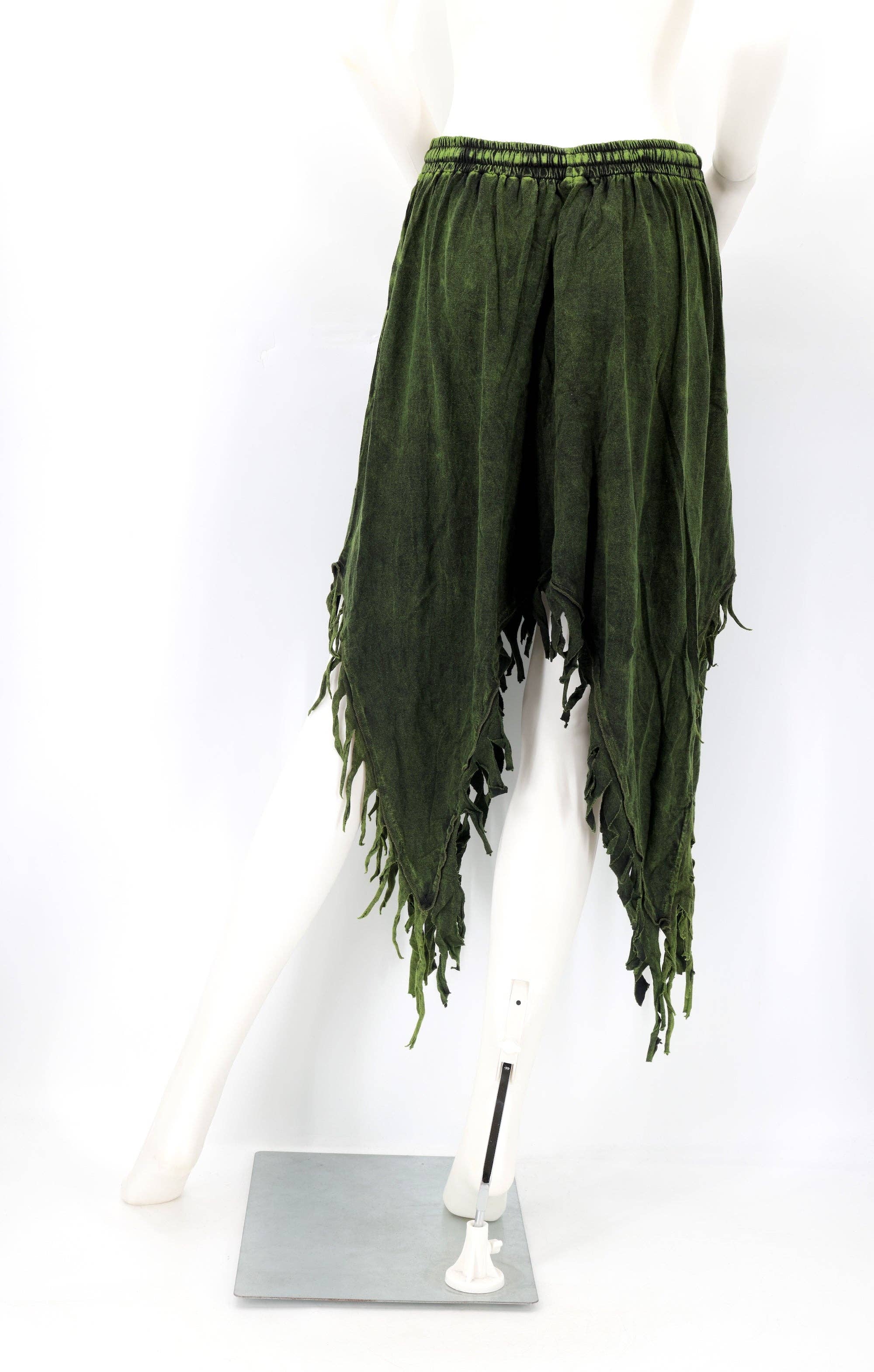 Himalaya Handmade - Wholesale Skirt - Women's - Cotton Hippie Handmade Floral Embroidered Stone Washed Fringe Skirt6