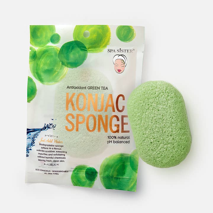 Bath Accessories Company - Wholesale Bath Pouf/Sponge - Konjac Sponge - Bag