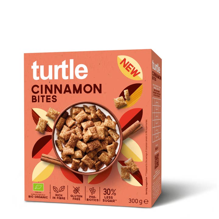 Turtle - Better Breakfast - Wholesale Breakfast Cereal - Cinnamon bites0