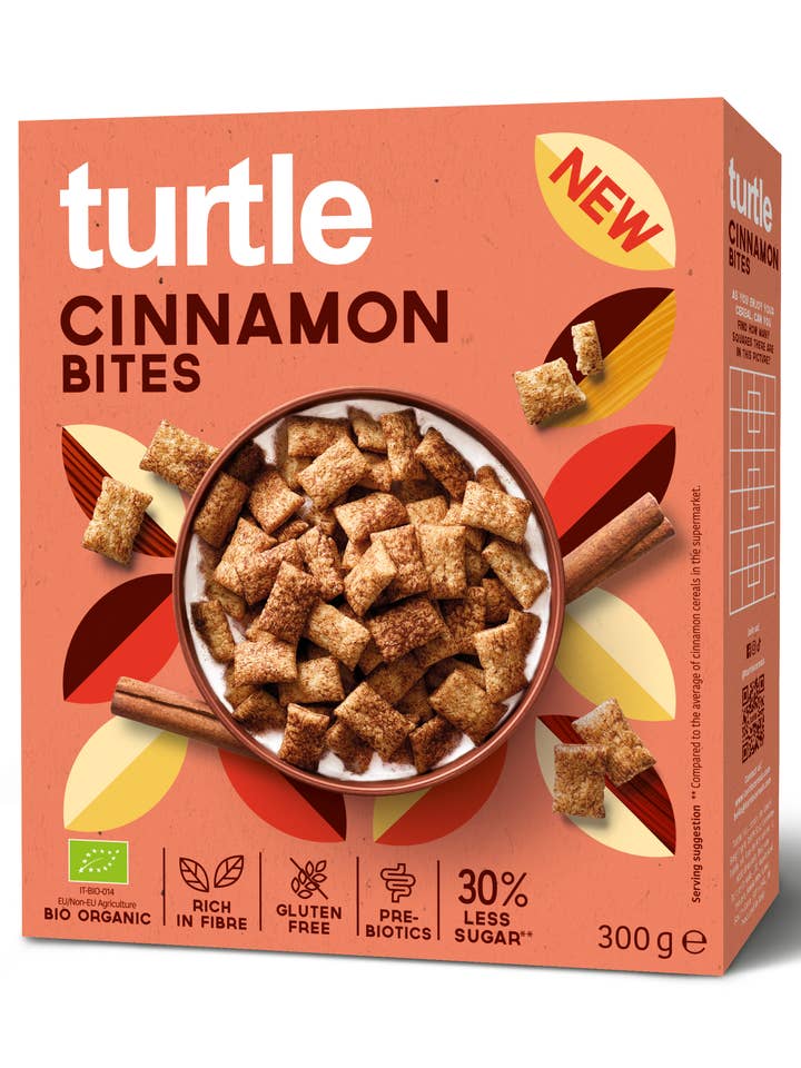 Cinnamon bites for wholesale by Turtle - Better Breakfast