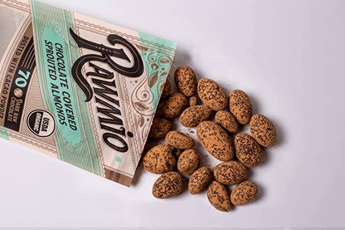 Windy City Organics – Engroshandel Chokoladeovertrukket slik – Chokolade Overdækket Spirede Mandler5