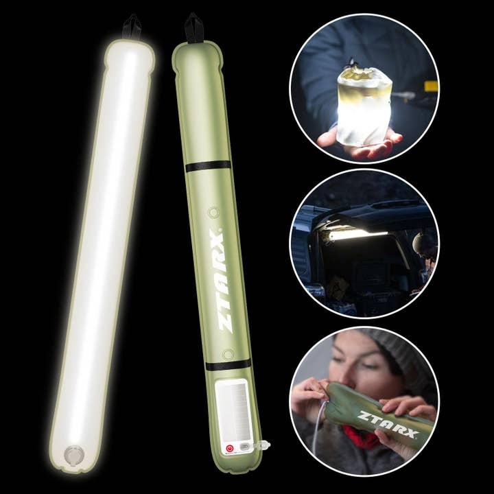 Hard Rock Health Stores - Wholesale Flashlight - Inflatable LED Tube Camping Light3