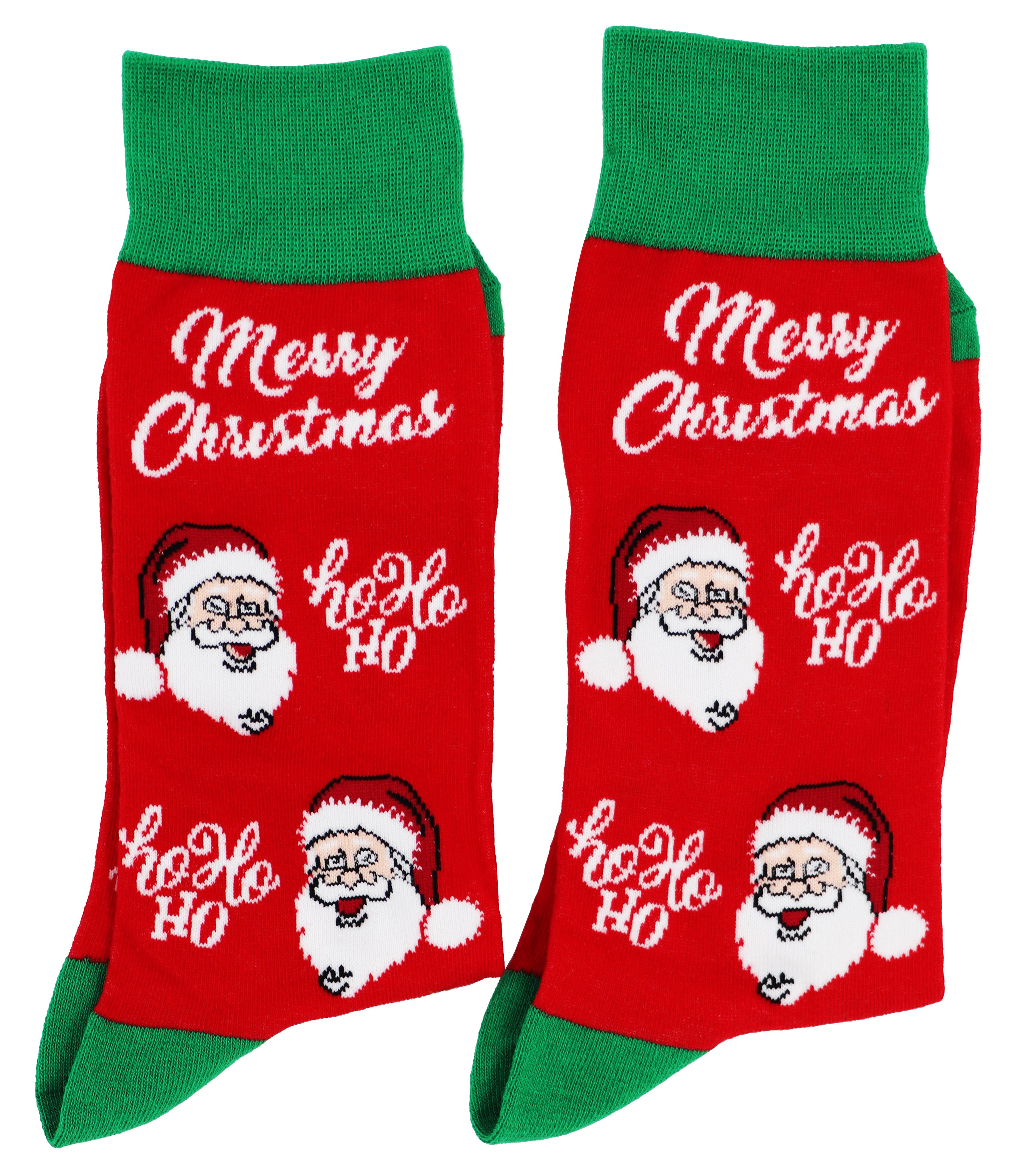 SoXcellent - Vente Chaussettes – unisexe - Chaussettes fantaisie unisexes Merry Christmas Santa Claus Hohoho18
