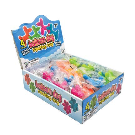 Geddes - Wholesale Squishy toy – Kids & Baby - BALLOON DOG SQUISHY TOY 12/DSP4