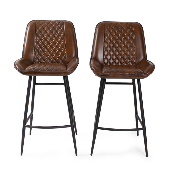 Hobart Læderstol for engroshandel hos Howard Elliott on Faire