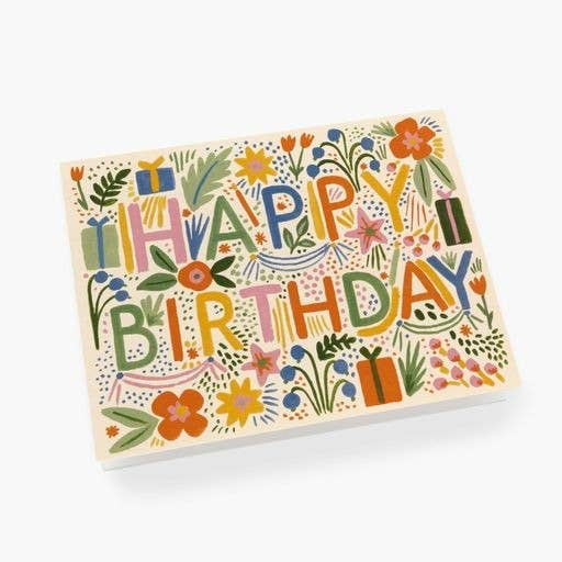 Rifle Paper Co. - Wholesale Birthday Card - Fiesta Birthday Card1