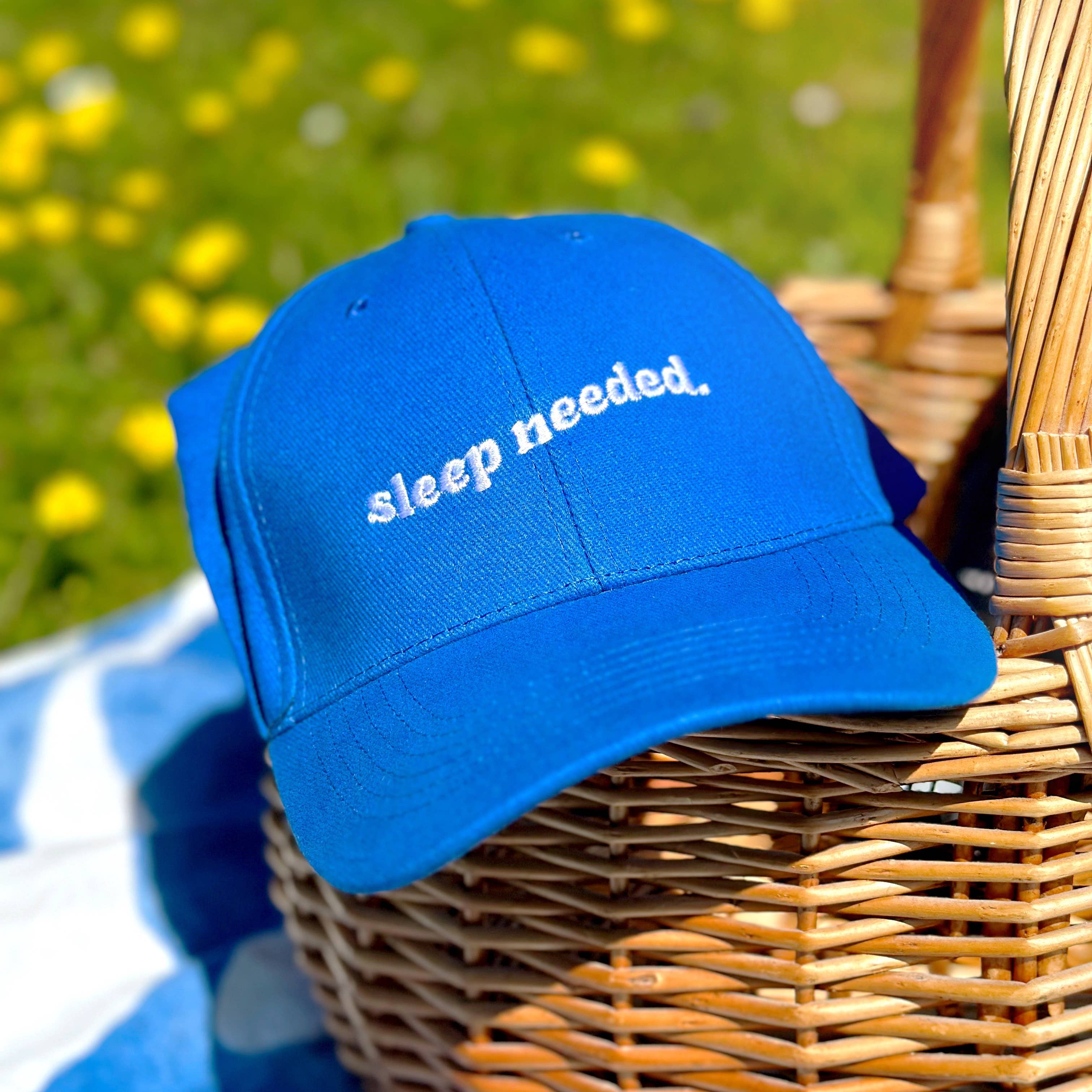 Tulastra Studio - Wholesale Baseball Cap - Unisex - Sleep Needed Embroidered Slogan Cap3