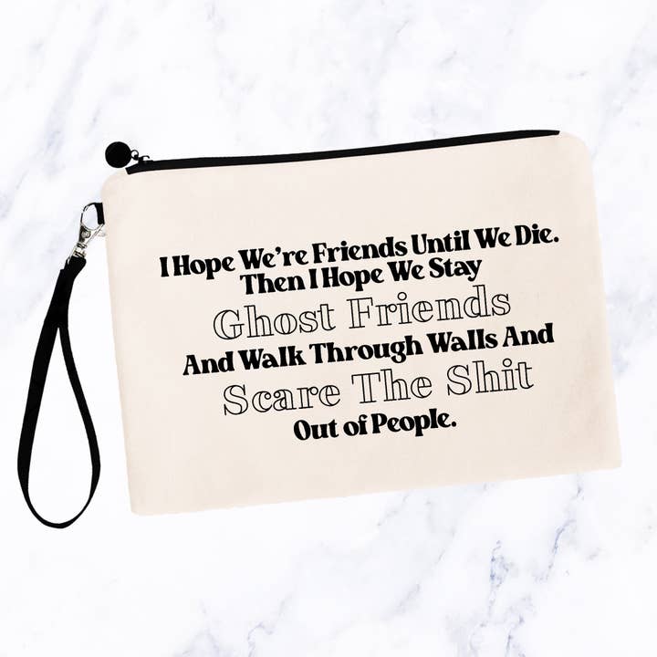 Ghost Friends - V6 Makeup Bags for wholesale by SheMugs