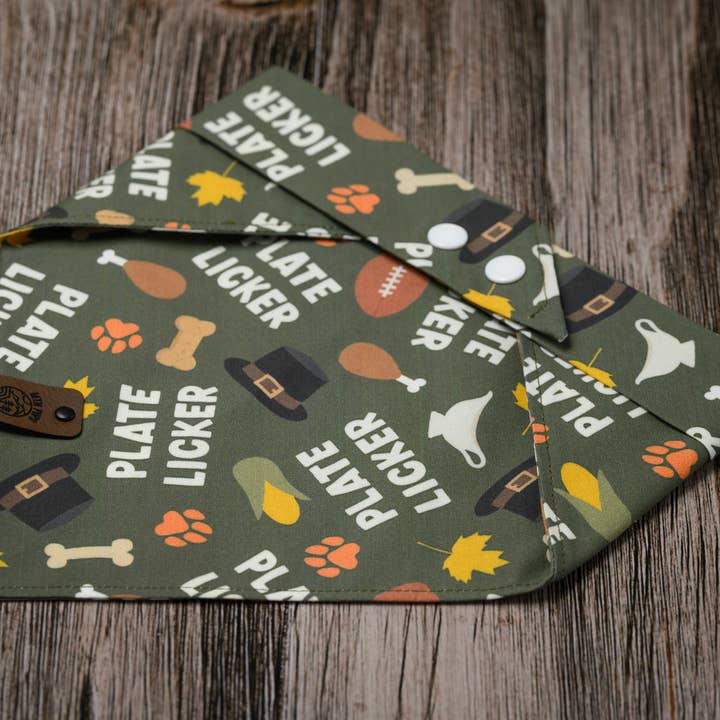 Mtn Pups Outfitter - Wholesale Pet Bandana - Dog - Plate Licker Dog Bandana1
