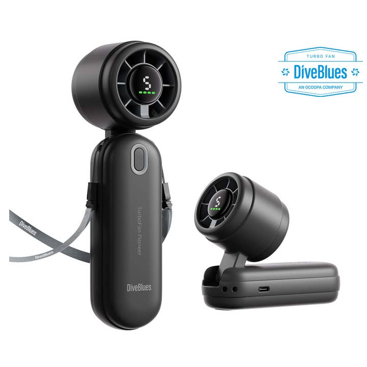 Ocoopa Hand Warmer - Wholesale Handheld Electric Fan - Diveblues Iturbo Handheld Personal Turbo Fans - 12Pack7