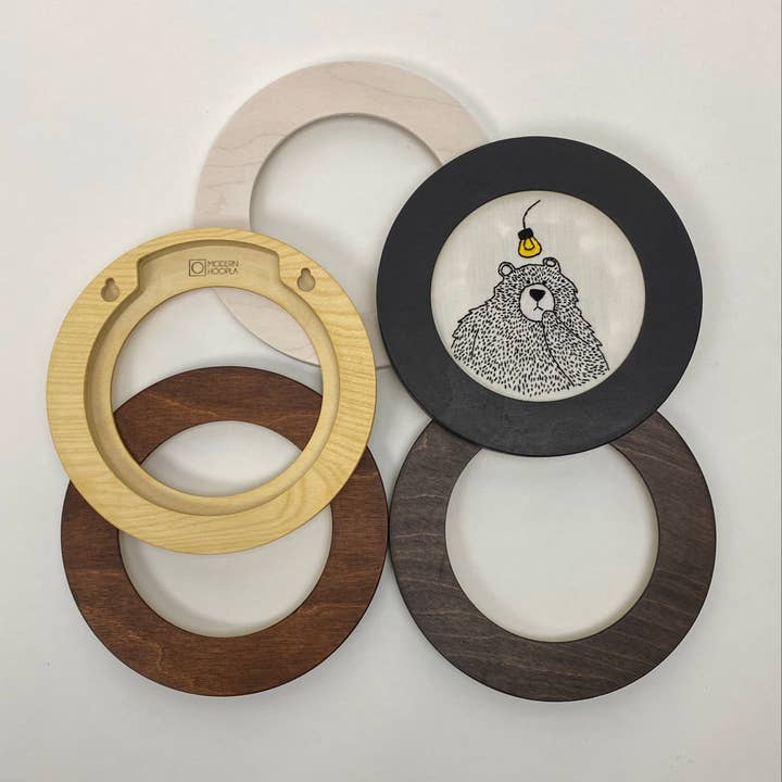 Modern Hoopla - Wholesale Embroidery/cross-stitch supplies - Modern Embroidery Hoop Frame for 6" Hoops5