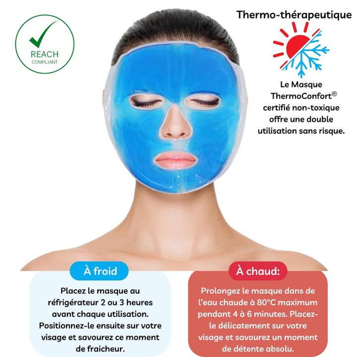 Zen'Arôme - Wholesale Skincare Face Mask - Hot or Cold Thermotherapeutic Relaxing Gel Mask1