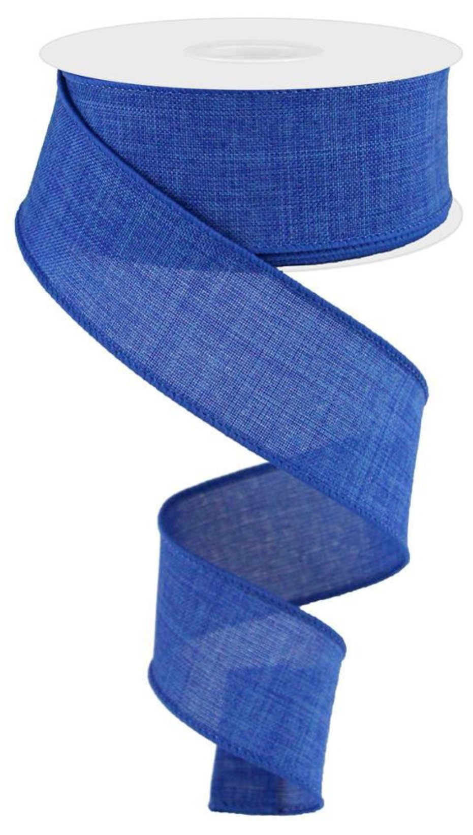 Thompson Wholesale - Wholesale Ribbon - Gift Wrapping - Bright Royal Burlap 1.5" Wired Ribbon -- 12 Pack8