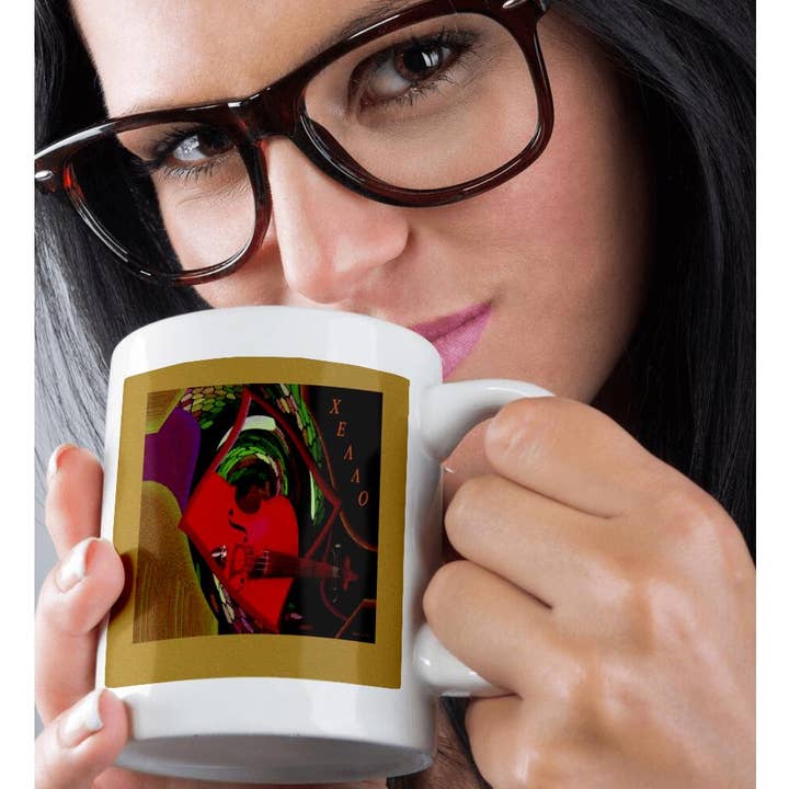 3dRose - Vendita all'ingrosso Tazza - 3dRose, Violoncello, Tazza9