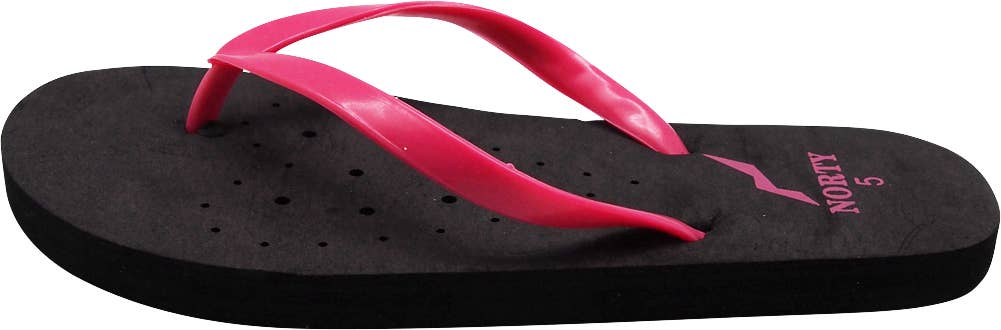 Eastern Off Price – wholesale Slippers – Child – Norty Girl's Flip Flops Casual Summer Sandals Comfort Slippe1