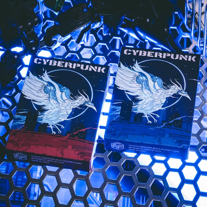 Vermilion Collection - Wholesale Playing Cards - Cyberpunk Mythos Playing Cards27
