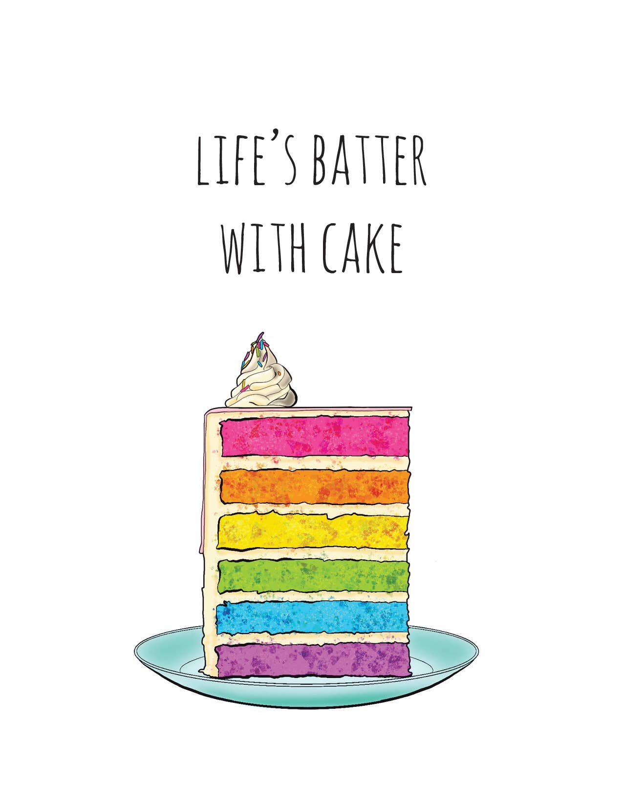 Noted By Copine - Wholesale Birthday Card - Batter Birthday1