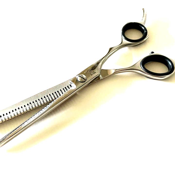 HASHIR PRODUCTS - Wholesale Hair Scissors - 7" Professional German Single Teeth Hair Trimming Thinning Scissors Shears