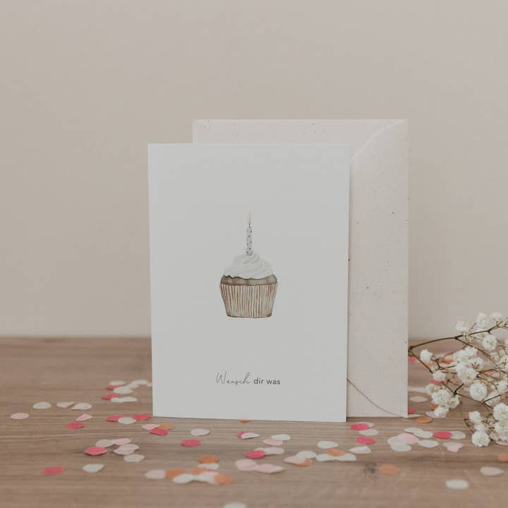 Klappkarte Törtchen (VE = 10 Stk.) für den Großhandel von Eulenschnitt