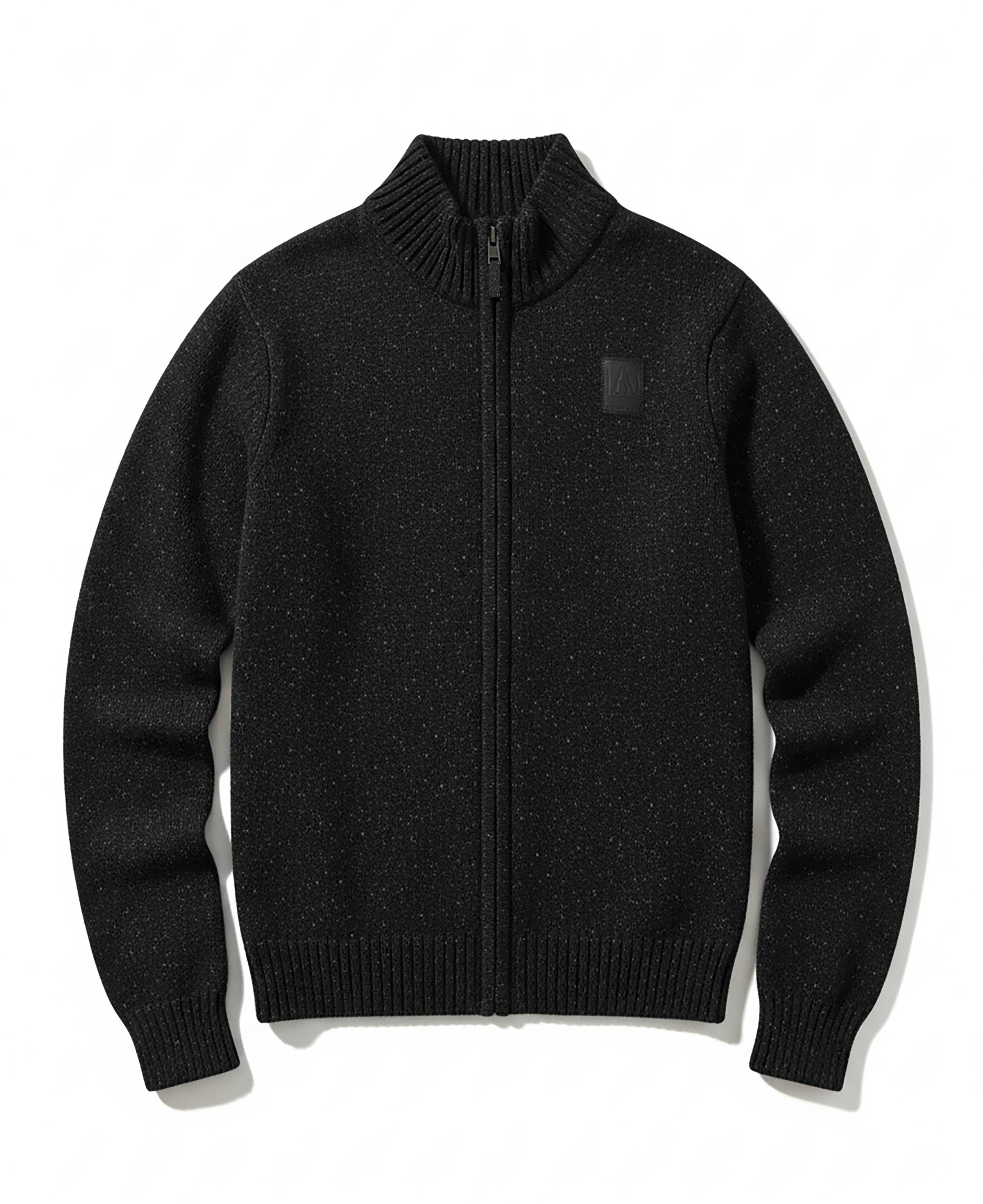 I-Wear Brands - Vendita all'ingrosso Maglione tricot - Uomo - Cardigan da uomo in maglia 100% cotone con cerniera completa8