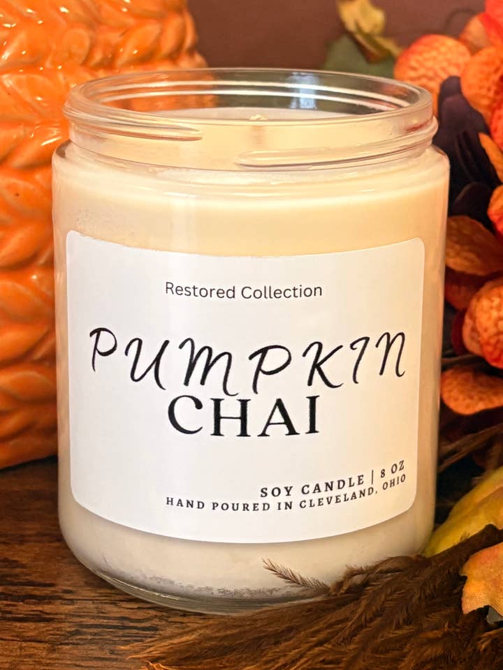 Pumpkin Chai - Höstljus för wholesale av Restored Collection