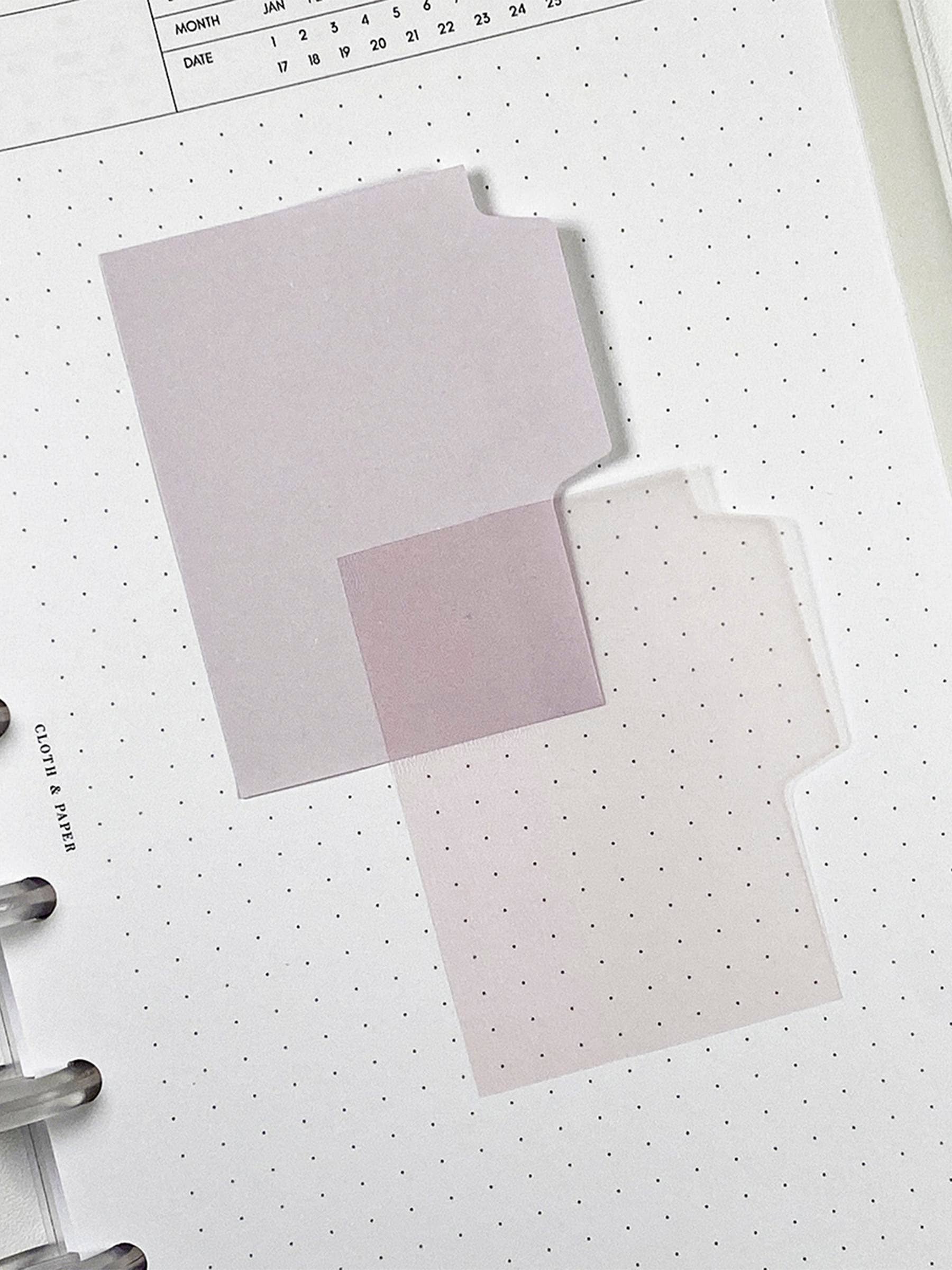 Cloth & Paper - Wholesale Sticky Notes - Blank Tab Sticky Note Set3