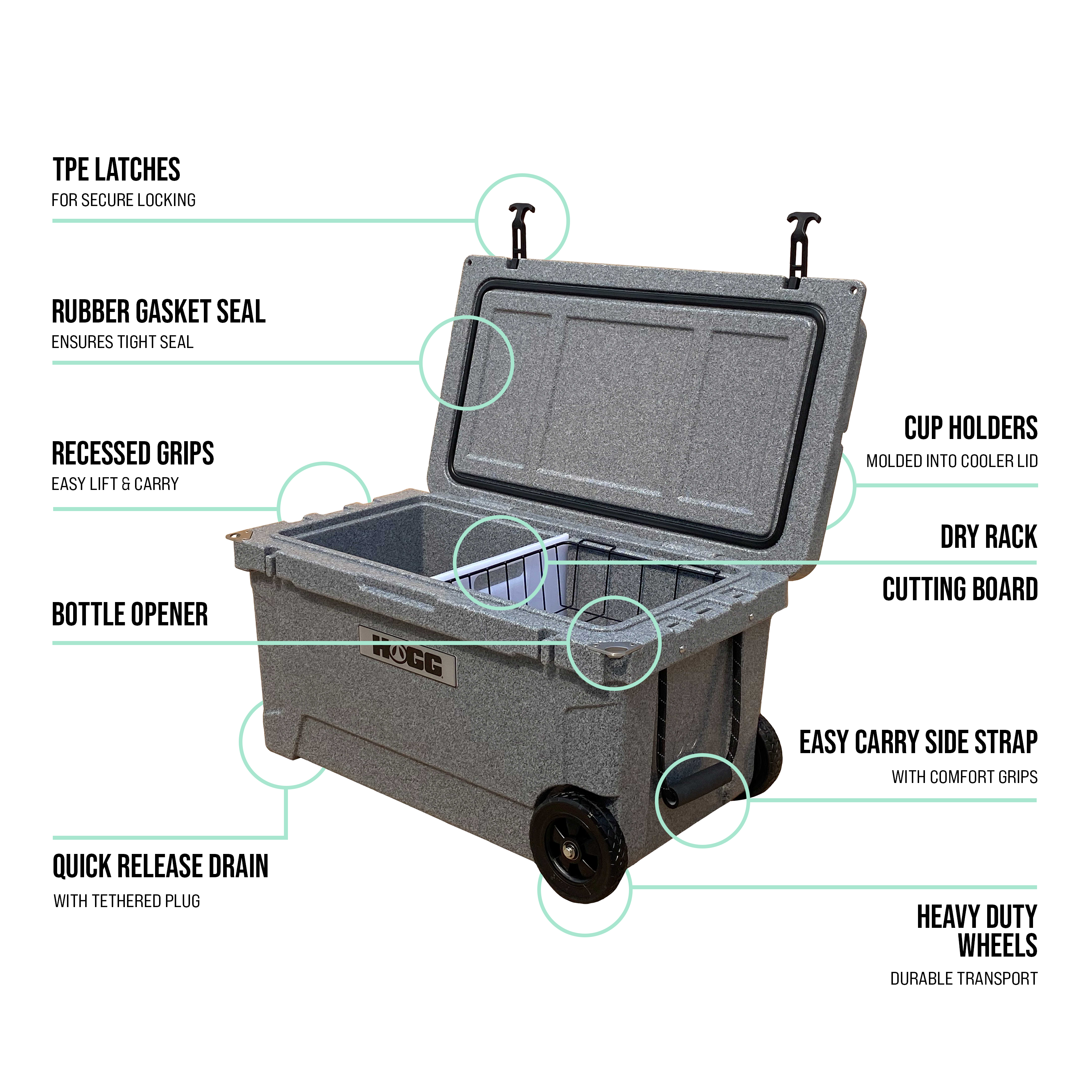 Hogg Outfitters - Vendita all'ingrosso Borsa termica/frigo - Borsa Termica 65QT0