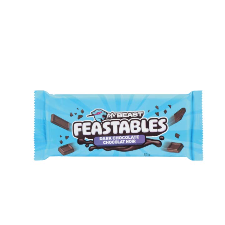 Giftly Treats - Wholesale Chocolate Bar - Mr Beast Feastables Dark Chocolate -60g