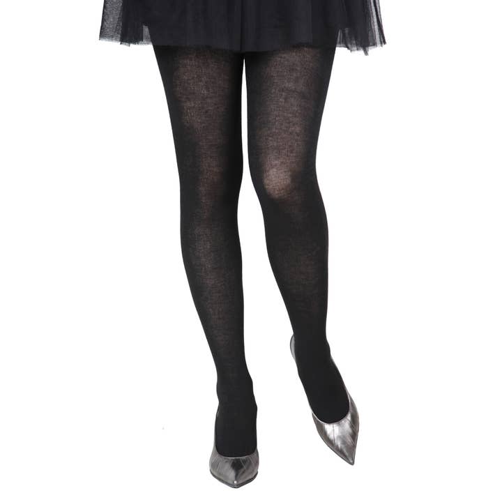 Sokisahtel I BestSockDrawer - Wholesale Tights - Women's - ELENA black tights containing silk