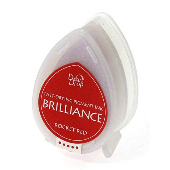 Ecstasy Crafts Distributing - Wholesale Craft Supplies - Tsukineko Brilliance Dew Drops Pigment Ink Pad