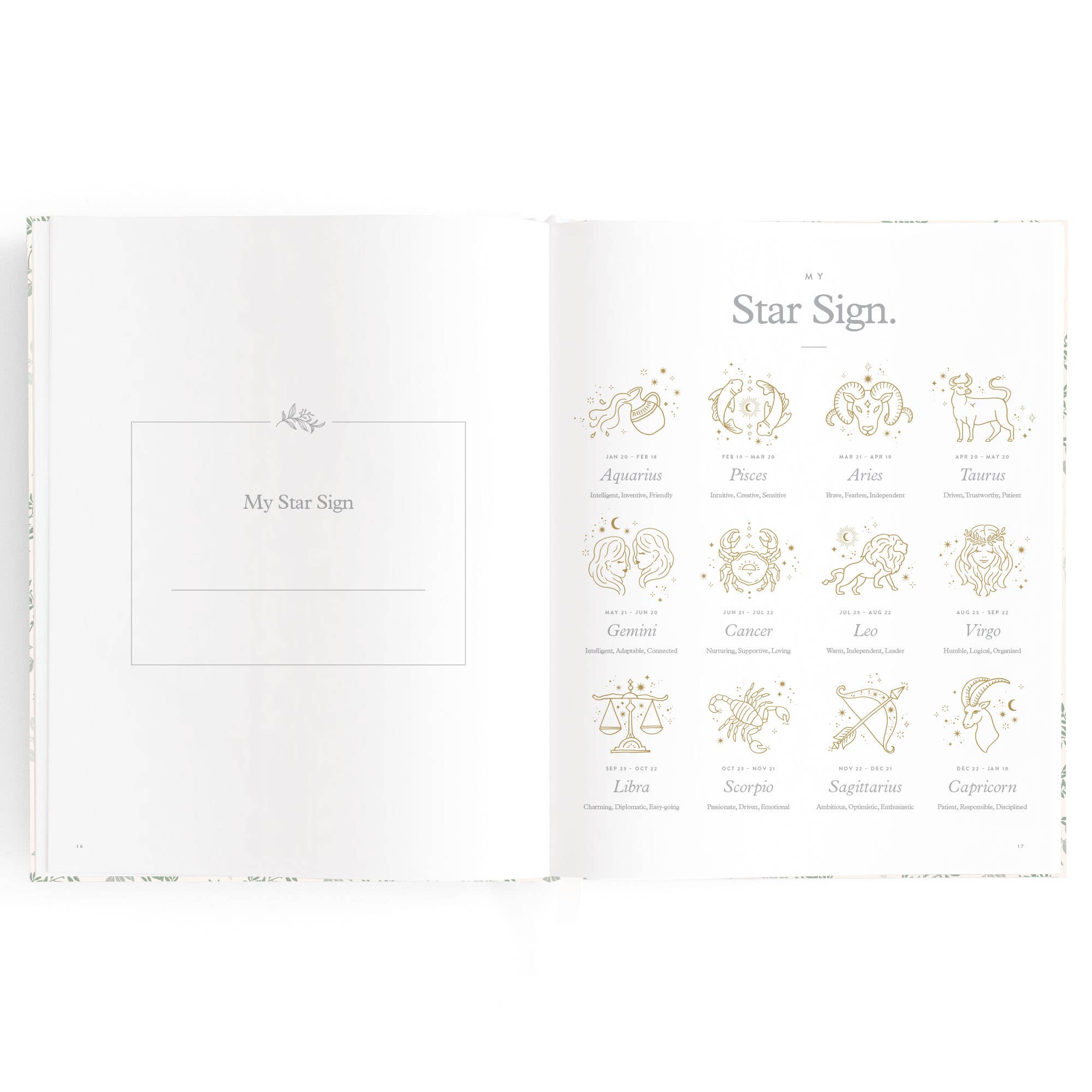 Fox & Fallow – wholesale Memory book – Child & baby – Baby Book Cypress12