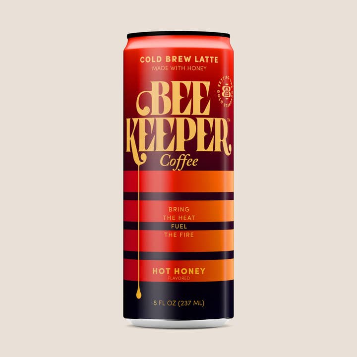 Hot Honey Latte for wholesale by Beekeeper Coffee