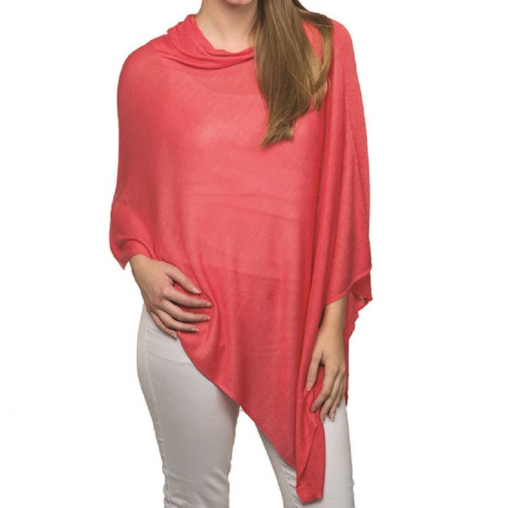 Top It Off - Wholesale Poncho - Women's - Elsa Bamboo Light Weight Ponchos - Summer 2025