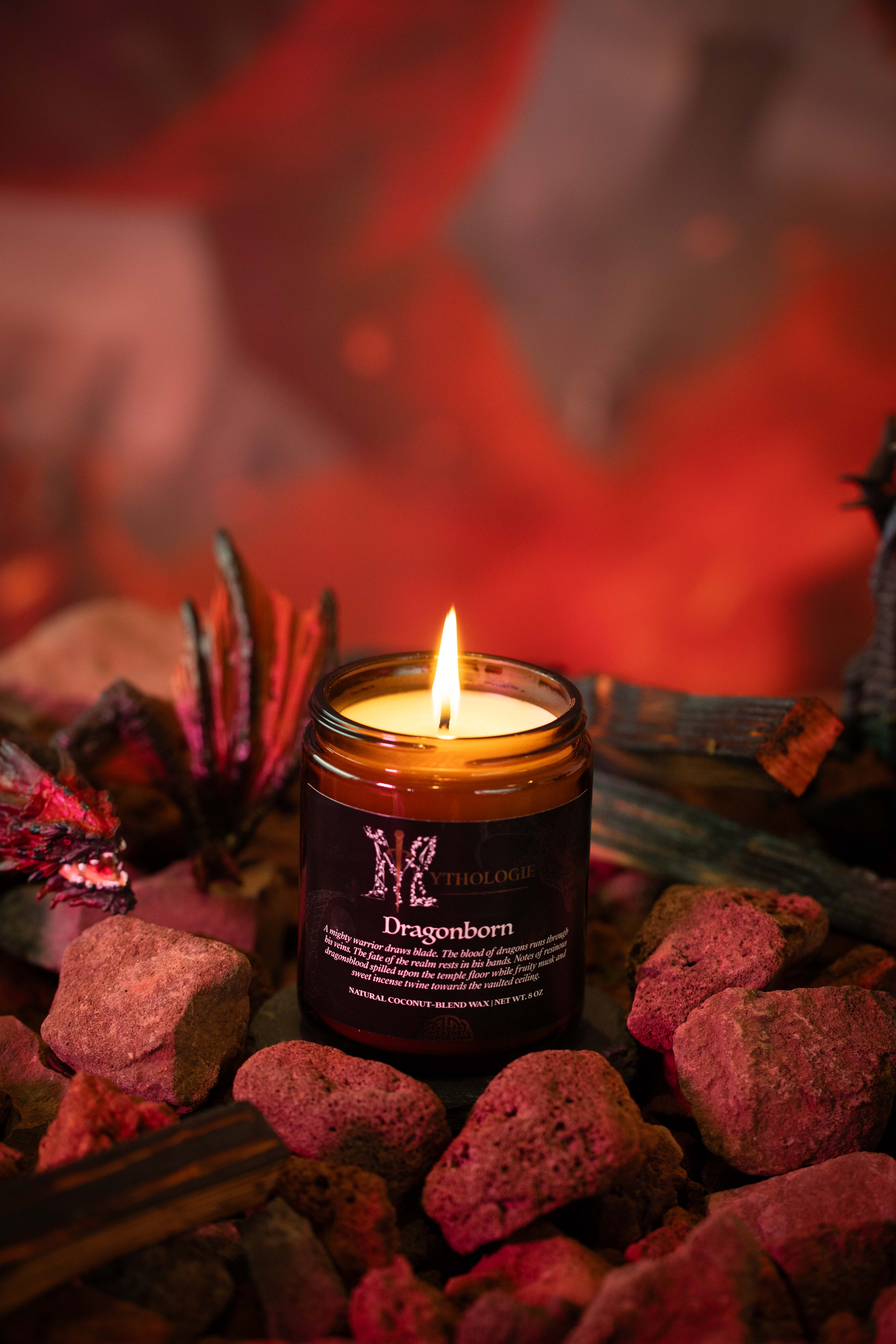 Mythologie Candles - Wholesale Jar/Filled Candle - Dragonborn2
