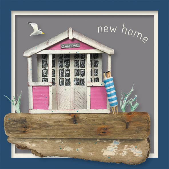 Driftwood - new home card for wholesale by Inky Blue Ltd t/a Holy Mackerel
