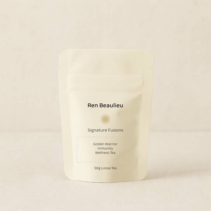Ren Beaulieu Luxury Tea House – wholesale Health/detox tea – Golden Warrior Wellness Loose Tea for Immunity4
