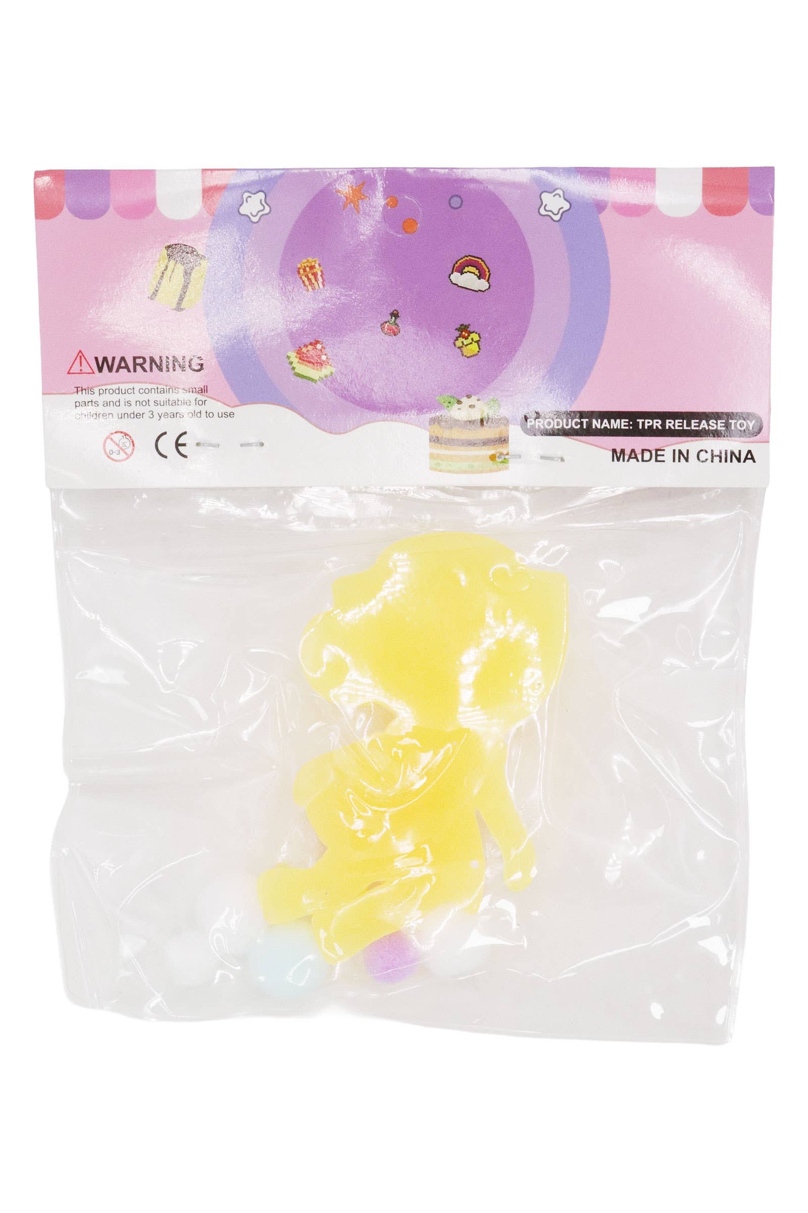 ASSORTED Brain Rot Memes Mochi Pom Pom Squishy Bag - 20 pcs for wholesale on Faire7