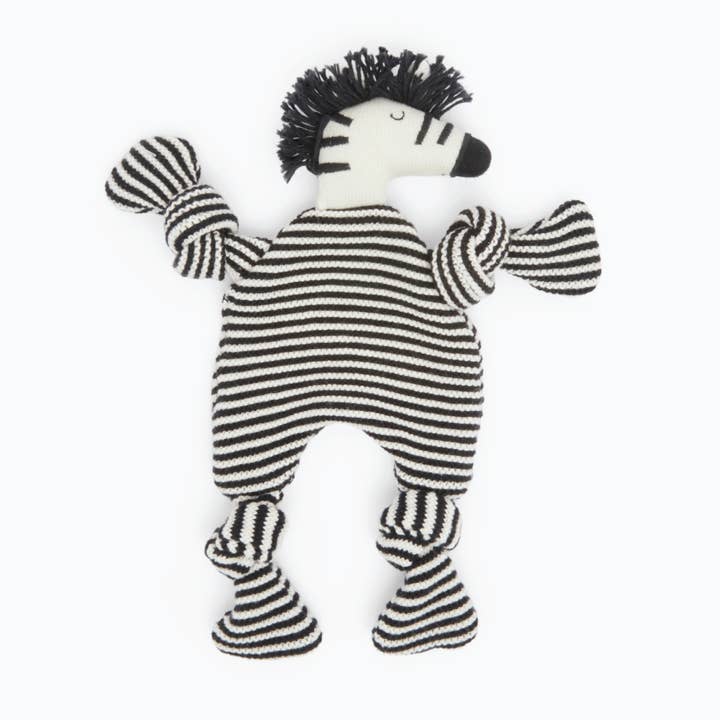 Sophie Home Ltd - Wholesale Security/Cuddle Blanket - Baby - Cotton Knit Baby Comforter Cuddle Cloth - Zebra