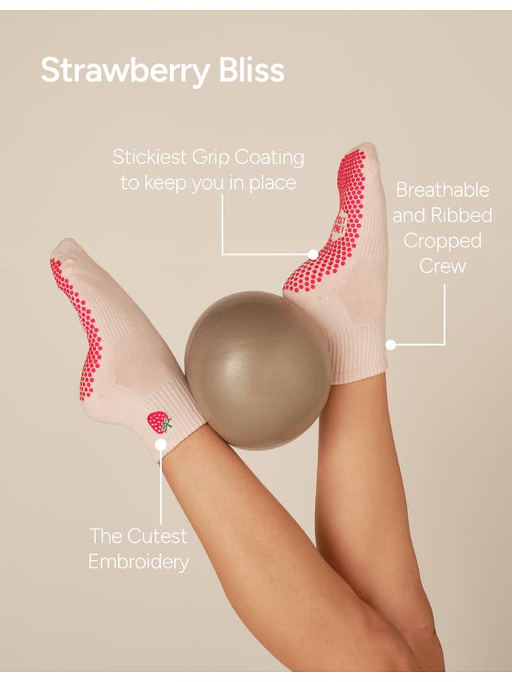 LUCKY HONEY - Wholesale Socks - Women's - The Harlow Grip Sock19